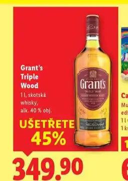 Lidl Grant´s triple wood nabídka