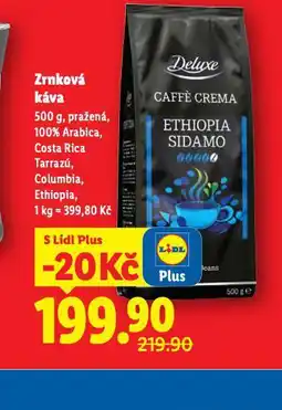 Lidl Zrnková iáva nabídka