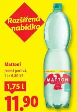 Lidl Mattoni nabídka