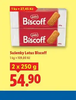 Lidl Sušenky lotus biscoff nabídka