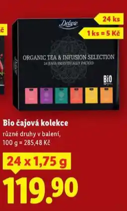 Lidl Bio čajová kolekce nabídka