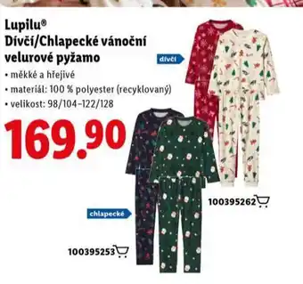 Lidl Dětské pyžamo nabídka