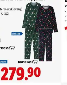 Lidl Pánské pyžamo nabídka