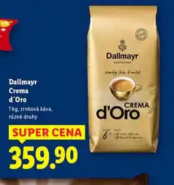 Lidl Dallmayr crema d´oro nabídka