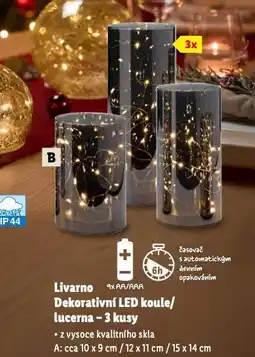 Lidl Dekorativní lucerna nabídka
