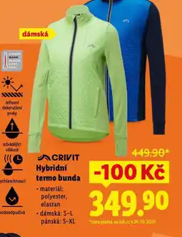 Lidl Dámská hybridní bunda nabídka
