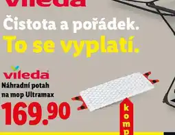 Lidl Náhradní potah na ,mop ultramax nabídka