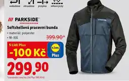 Lidl Softshellová pracovní bunda nabídka