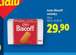Lidl Lotus biscoff sušenky nabídka