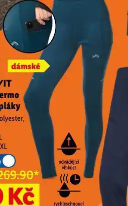 Lidl Dámské fuknčí legíny nabídka