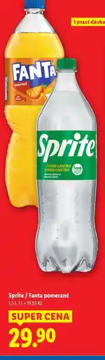 Lidl Fanta pomeranč nabídka