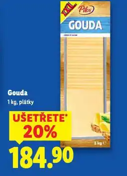 Lidl Gouda plátky nabídka