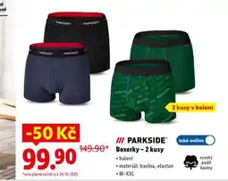 Lidl Boxerky nabídka