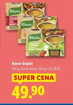 Lidl Knorr bujón nabídka