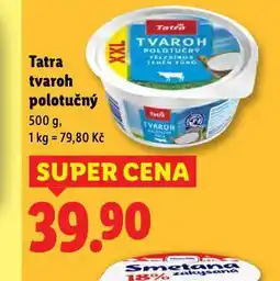 Lidl Ttara tvaroh polotučný nabídka