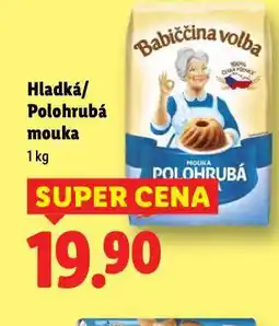 Lidl Hladká / polohrubá mouka nabídka