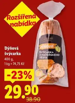 Lidl Dýňová švýcarka nabídka