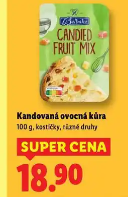 Lidl Kandovaná ovocná kůra nabídka