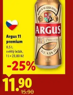 Lidl Argus 11 premium nabídka