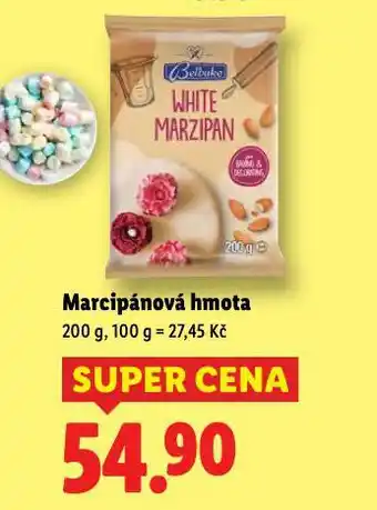 Lidl Marcipánová hmota nabídka