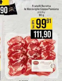 Jip Fratelli Beretta le Meraviglie Coppa Paesana plátky 90 g nabídka