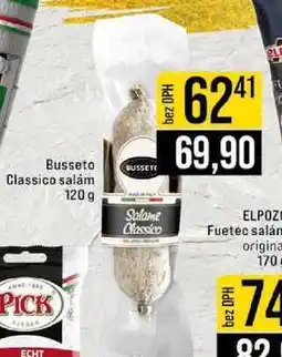 Jip Busseto Classico salám 120 g nabídka