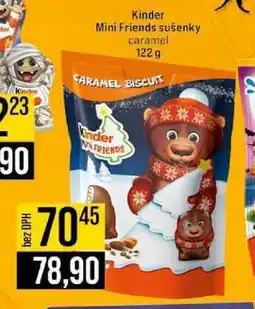 Jip Kinder Mini Friends sušenky caramel 122 g nabídka