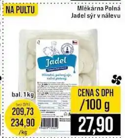 Jip Mlékárna Polná Jadel sýr v nálevu 100 g nabídka