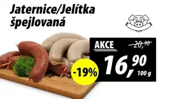 ZEMAN Jaternice/Jelítka špejlovaná nabídka