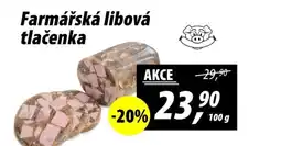 ZEMAN Farmářská libová tlačenka nabídka
