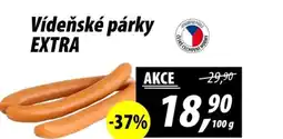 ZEMAN Vídeňské párky EXTRA nabídka
