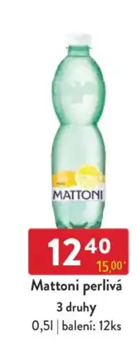 Qanto Mattoni perlivá nabídka