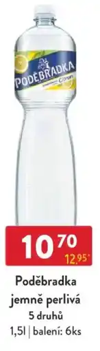 Qanto Poděbradka jemně perlivá nabídka