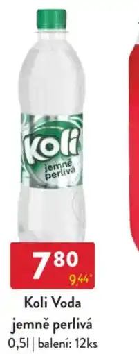 Qanto Koli Voda jemně perlivá nabídka