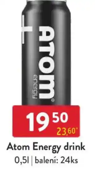 Qanto Atom Energy drink nabídka
