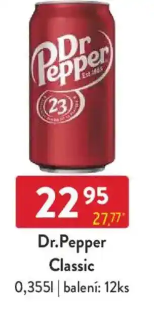 Qanto Dr.Pepper Classic nabídka