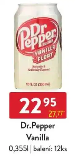 Qanto Dr.Pepper Vanilla nabídka