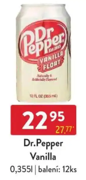 Qanto Dr.Pepper Vanilla nabídka