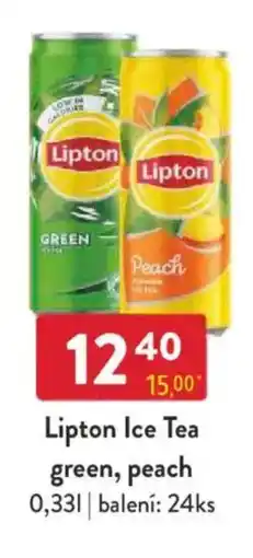 Qanto Lipton Ice Tea green, peach nabídka
