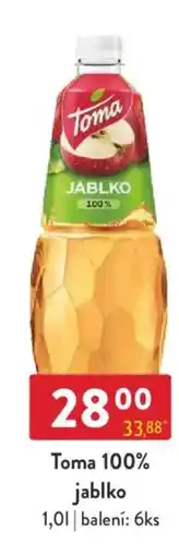 Qanto Toma 100% jablko nabídka