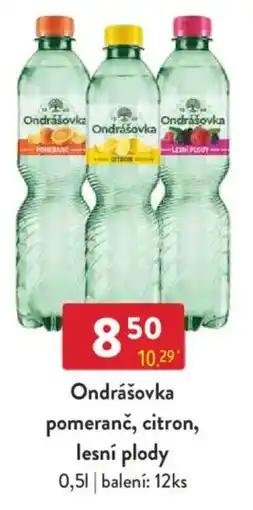 Qanto Ondrášovka pomeranč, citron, lesní plody nabídka