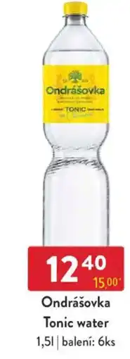 Qanto Ondrášovka Tonic water nabídka