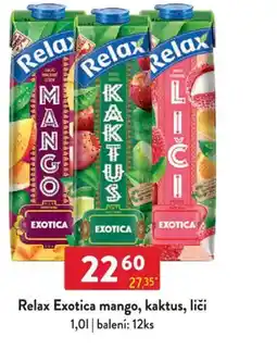 Qanto Relax Exotica mango, kaktus, liči nabídka