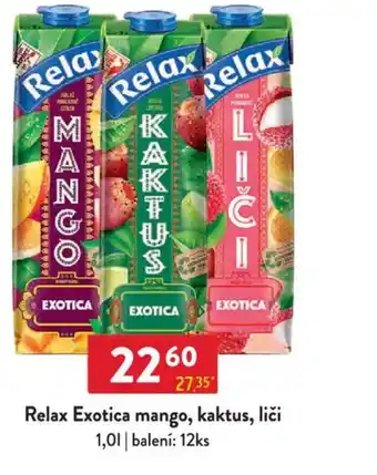 Qanto Relax Exotica mango, kaktus, liči nabídka