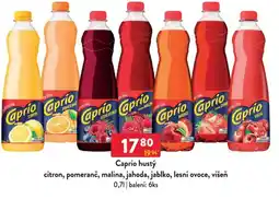 Qanto Caprio hustý citron, pomeranč, malina, jahoda, jablko, lesní ovoce, višeň nabídka