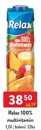 Qanto Relax 100% multivitamín nabídka