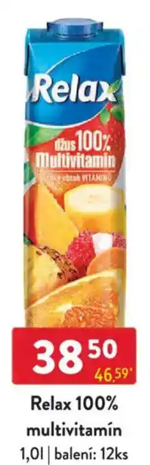 Qanto Relax 100% multivitamín nabídka