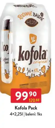 Qanto Kofola Pack nabídka