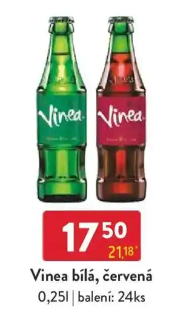 Qanto Vinea bílá, červená nabídka