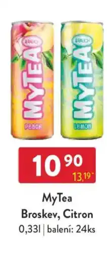 Qanto MyTea Broskev, Citron nabídka